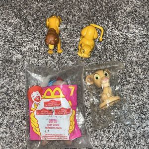 Vintage Lion King Happy‎ Meal Simba’s Pride Toys